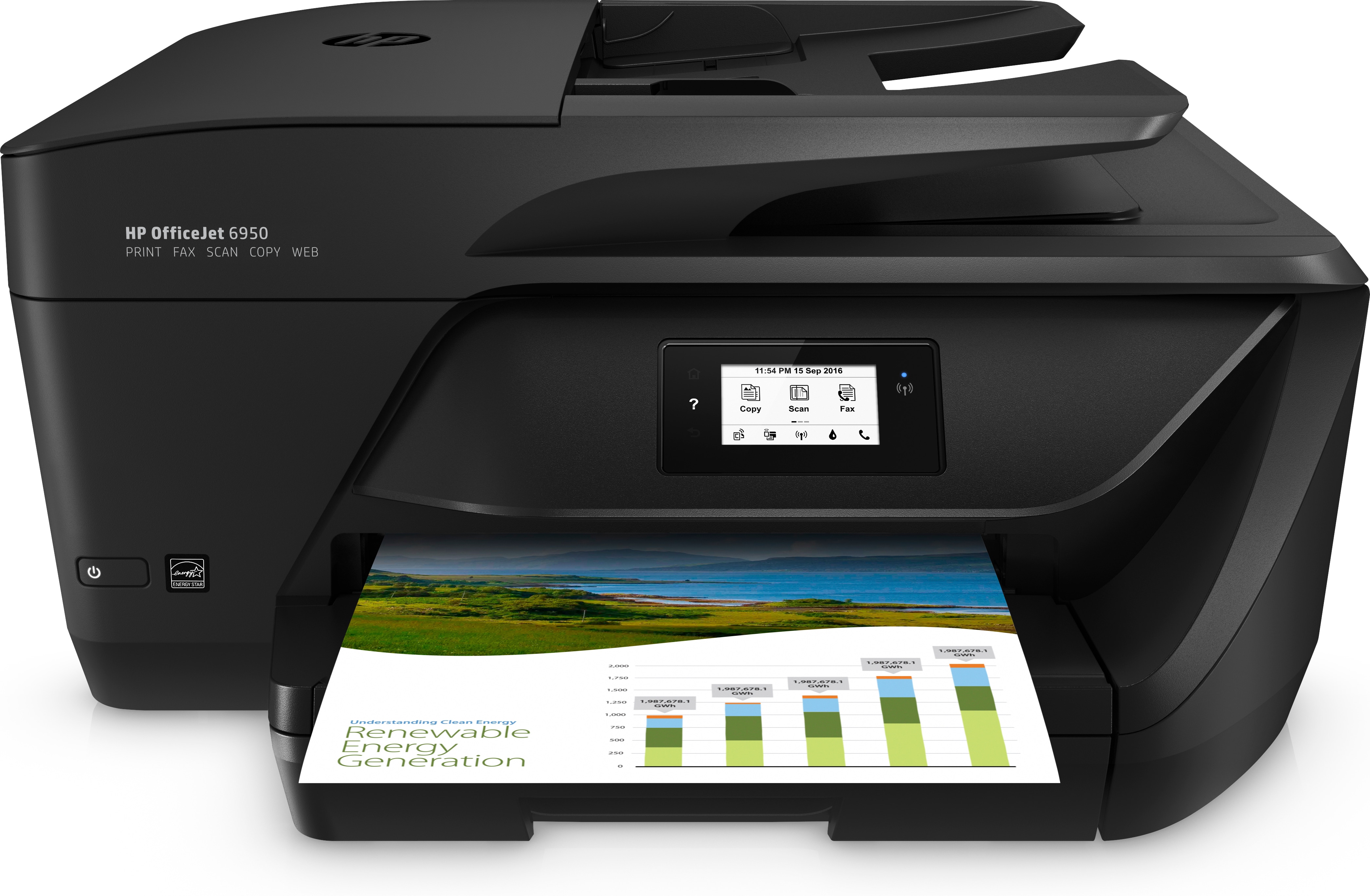 HP OfficeJet 6950 Thermal Inkjet A4 4800 x 1200 DPI 16 Seiten pro Minute WLAN