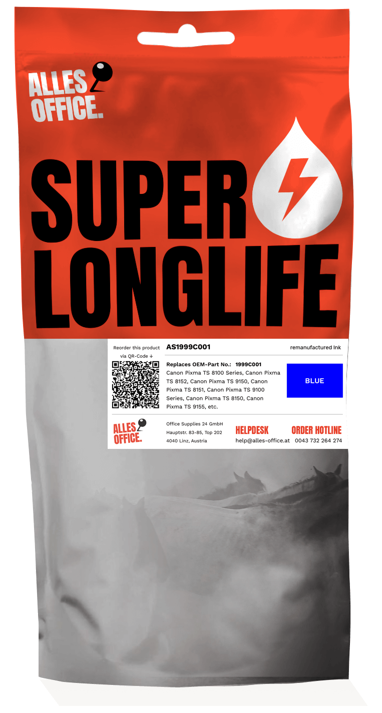 Superlonglife Canon 1999C001 / 581PBXXL Ink modrý