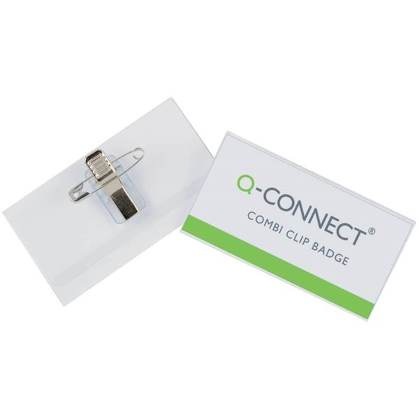 Visačka Q-Connect combi klip, 40 x 75 mm, 50 ks