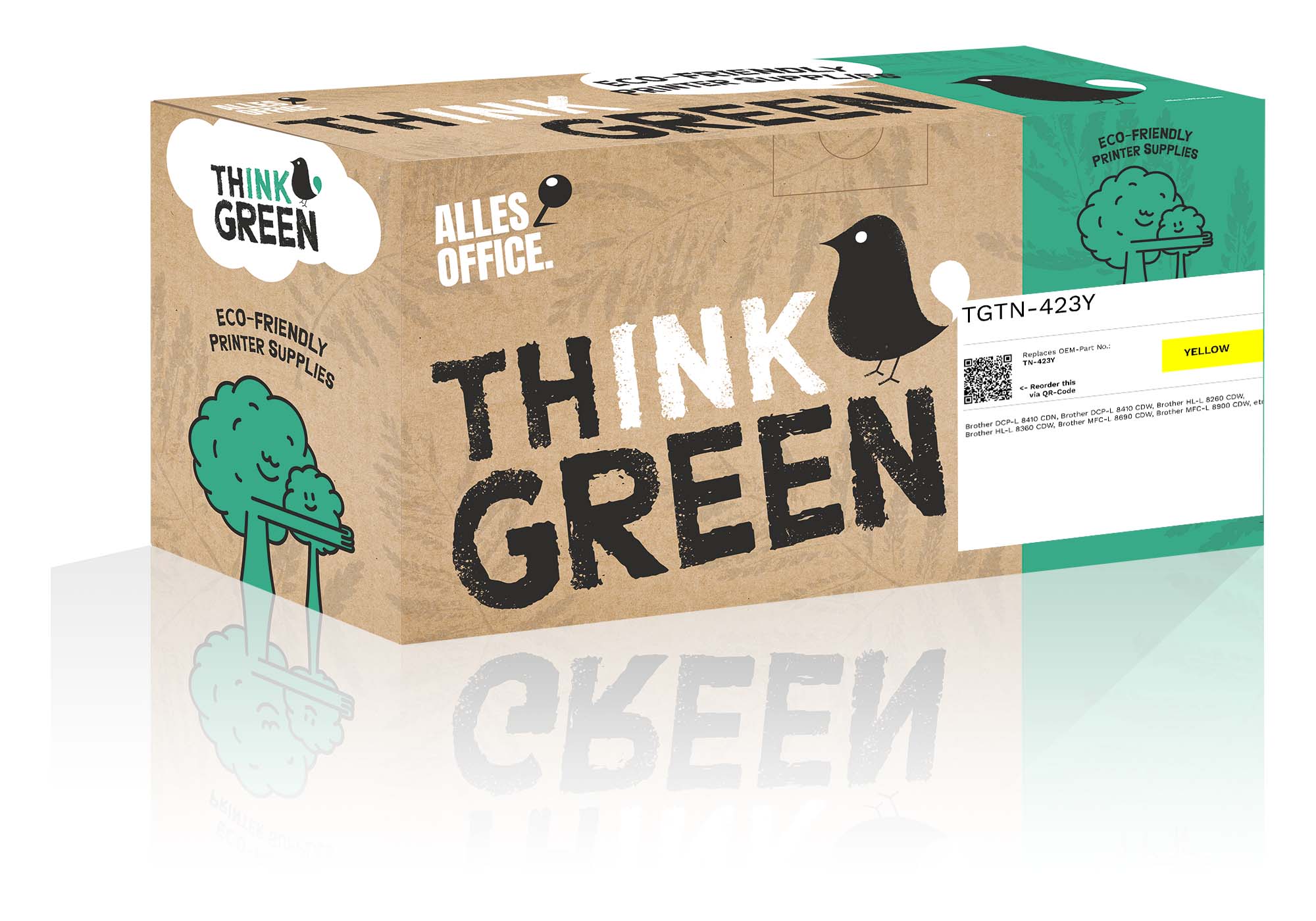 ThinkGreen Brother TN-423Y Toner žluť