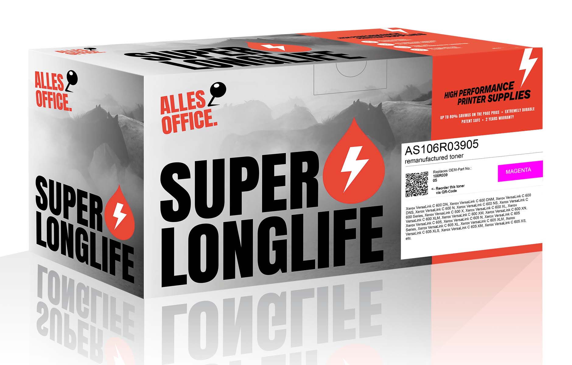 Superlonglife Xerox 106R03905 Toner purpurová