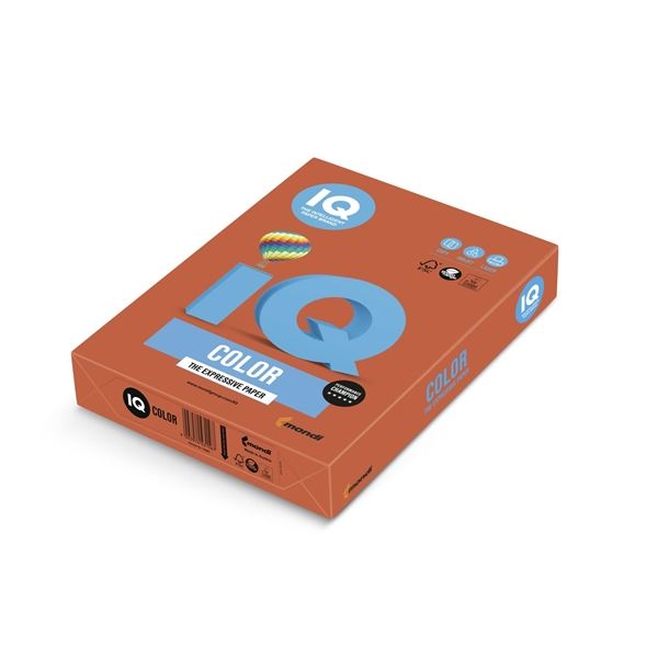 Barev.papír IQ A4-ZR09,červ.,80g/m2,500 listů