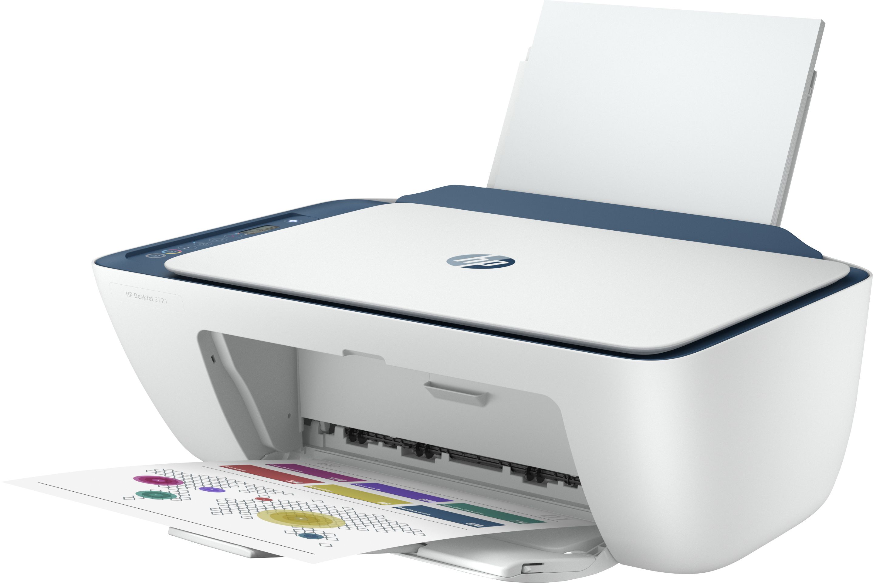 HP DeskJet 2721 Thermal Inkjet A4 4800 x 1200 DPI 7,5 Seiten pro Minute WLAN