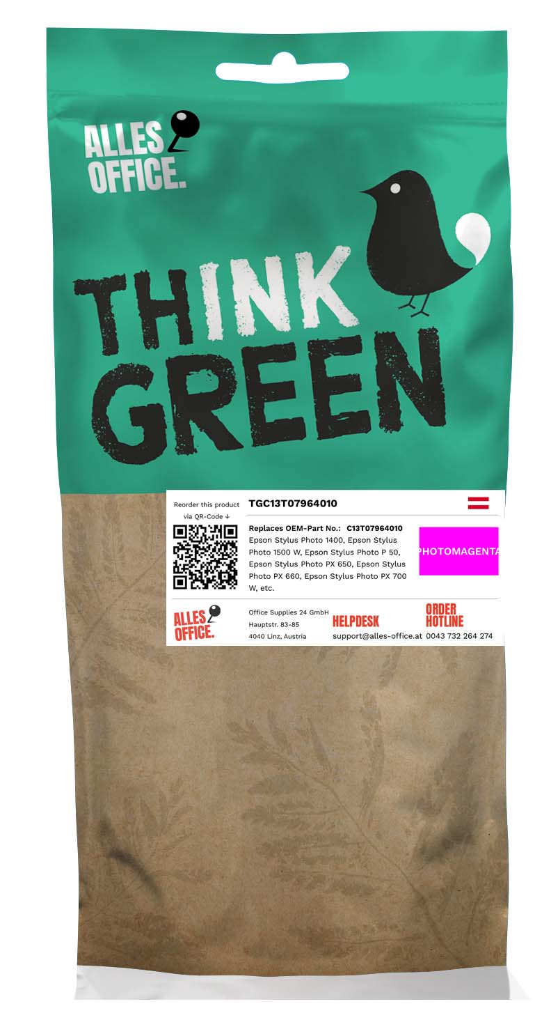 ThinkGreen Epson C13T07964010 / T0796 Ink purpurová fotka