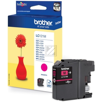 Brother Tintenpatrone magenta (LC-121M)
