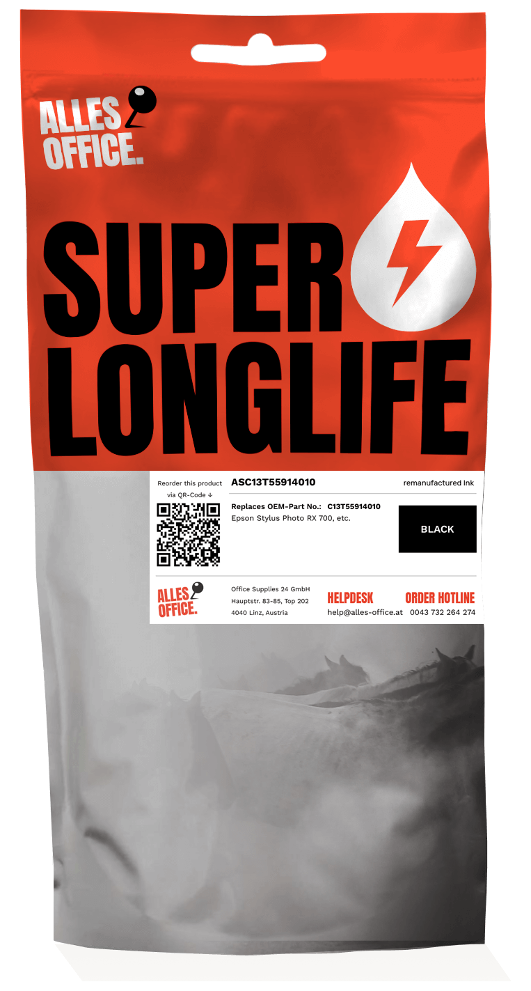 Superlonglife Epson C13T55914010 / T5591 Ink černý