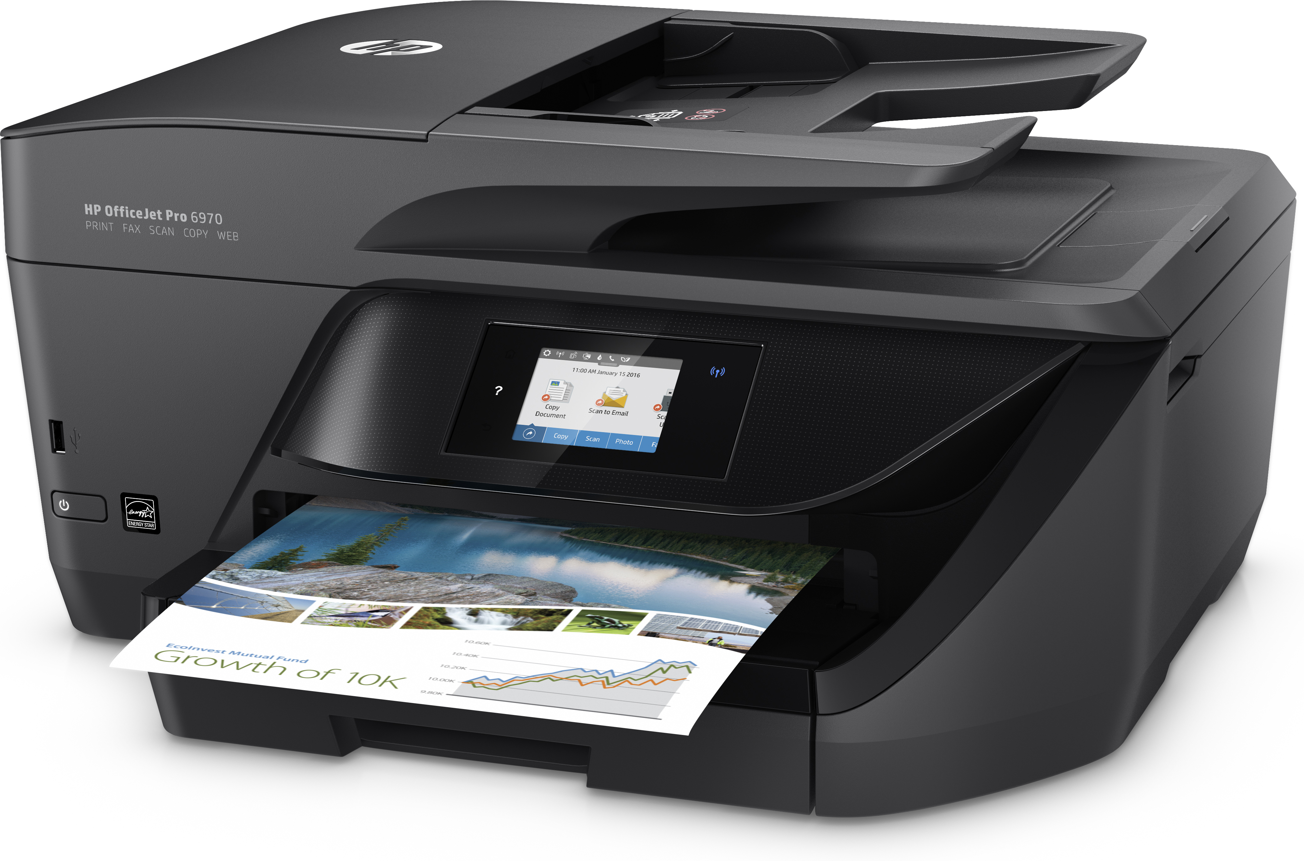 HP OfficeJet 6970 Thermal Inkjet A4 600 x 1200 DPI 20 Seiten pro Minute WLAN