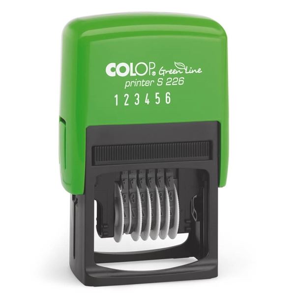 Číslovačka Colop Printy S 226 Green Line