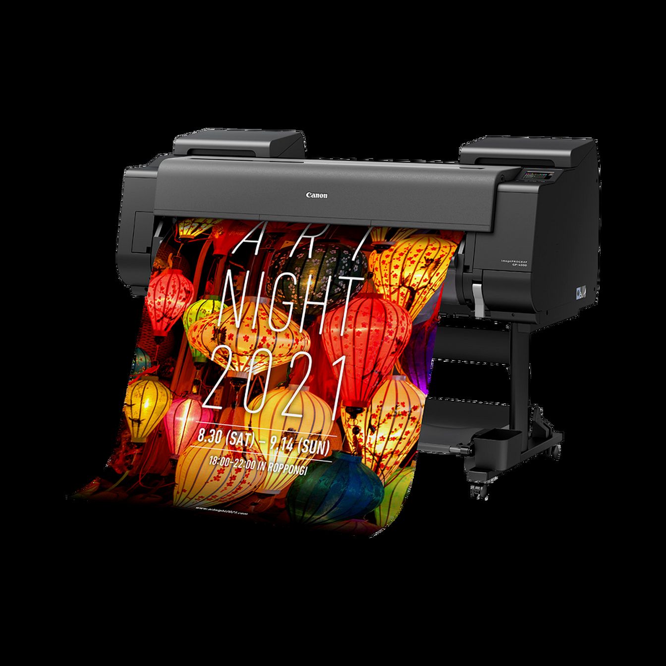 Canon imagePROGRAF GP-4000 Großformatdrucker WLAN Farbe 2400 x 1200 DPI A0 (841 x 1189 mm) Eingebauter Ethernet-Anschluss
