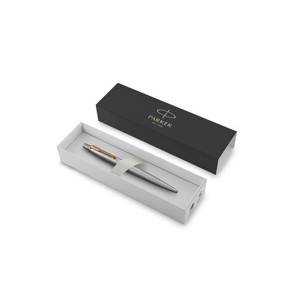 Kuličkové pero Parker Jotter, stříbrné GT