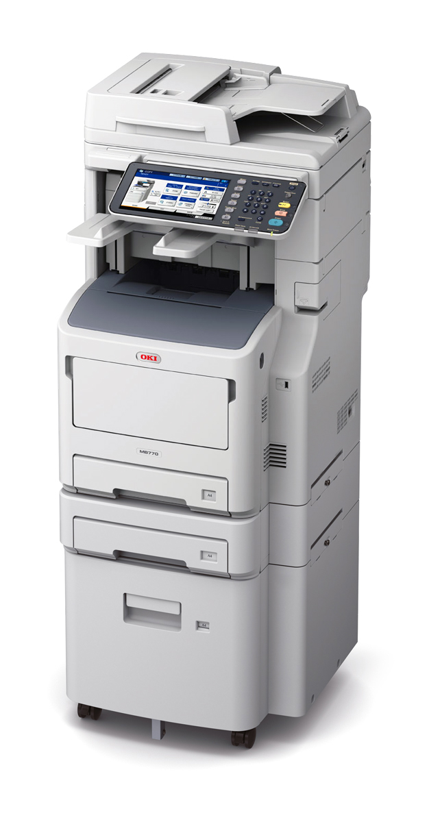 OKI MB770dfnvfax LED A4 1200 x 1200 DPI 52 Seiten pro Minute