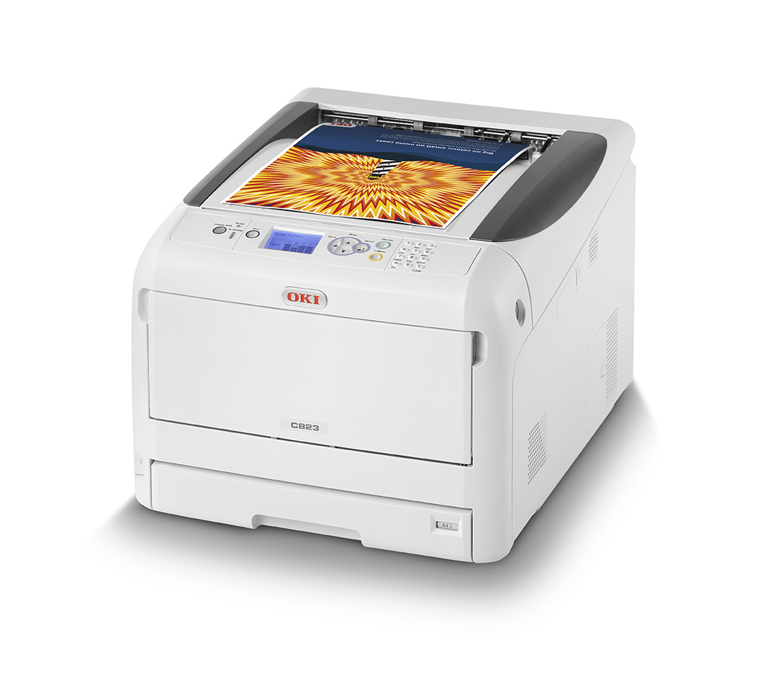 OKI C823n Farbe 600 x 1200 DPI A3