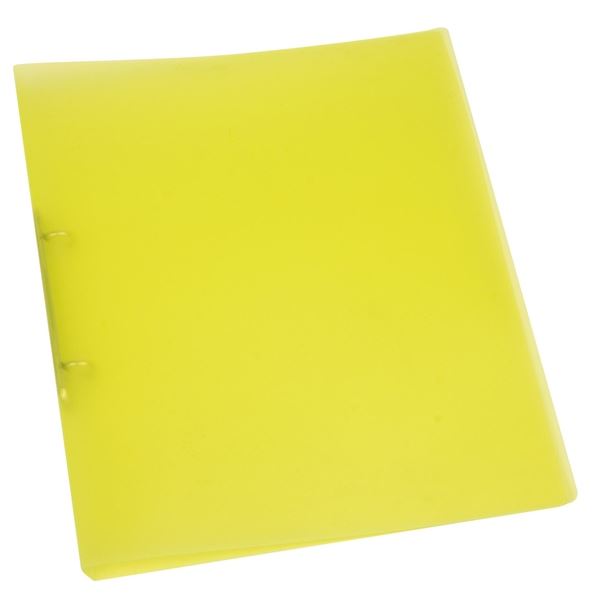 2krouž.pořad.Q-Connect-A4,šíře hř.2,4 cm,žl.,1 ks