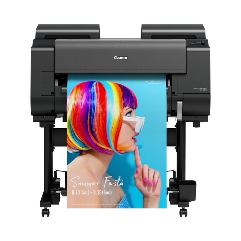 Canon imagePROGRAF GP-2000 Großformatdrucker WLAN Thermal Inkjet Farbe 2400 x 1200 DPI A1 (594 x 841 mm) Eingebauter Ethernet-Anschluss