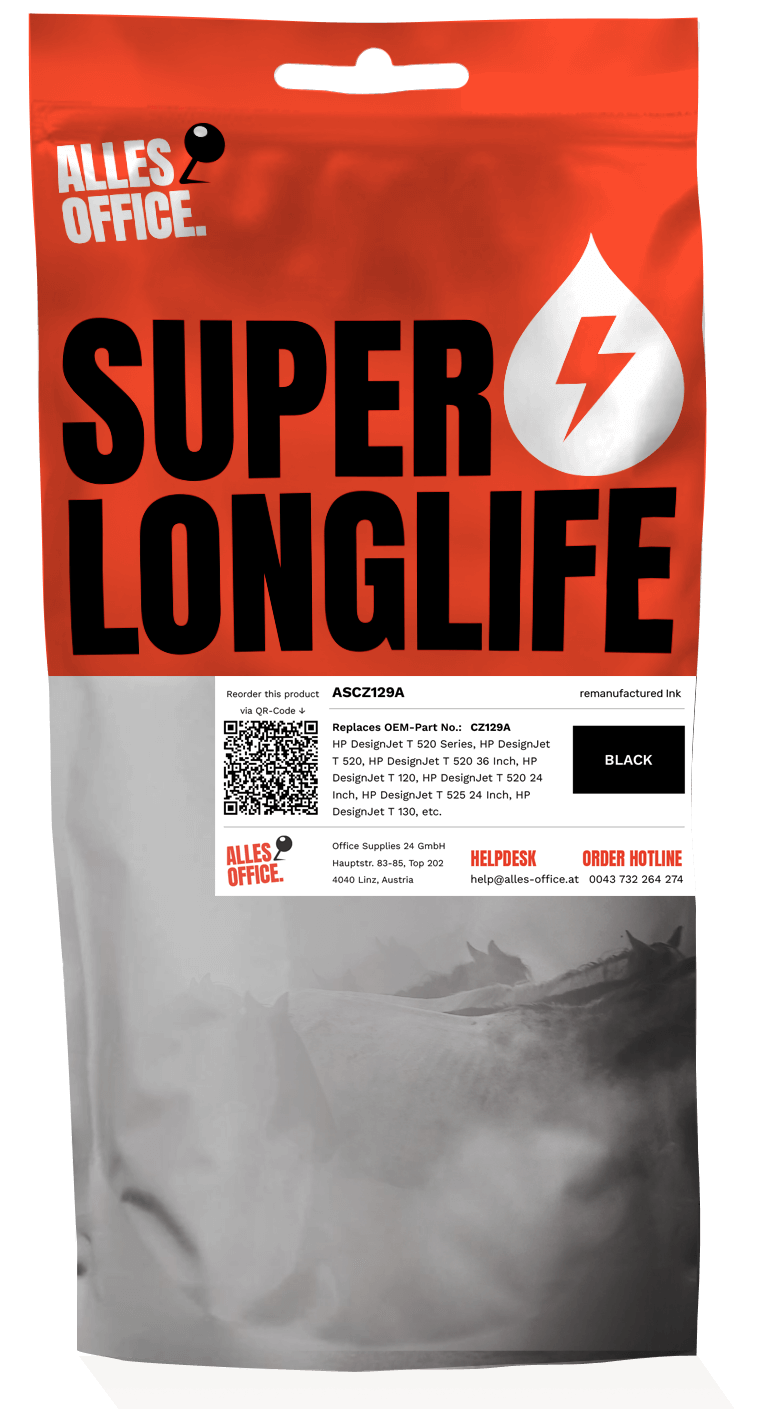 Superlonglife HP CZ129A / 711 Ink černý