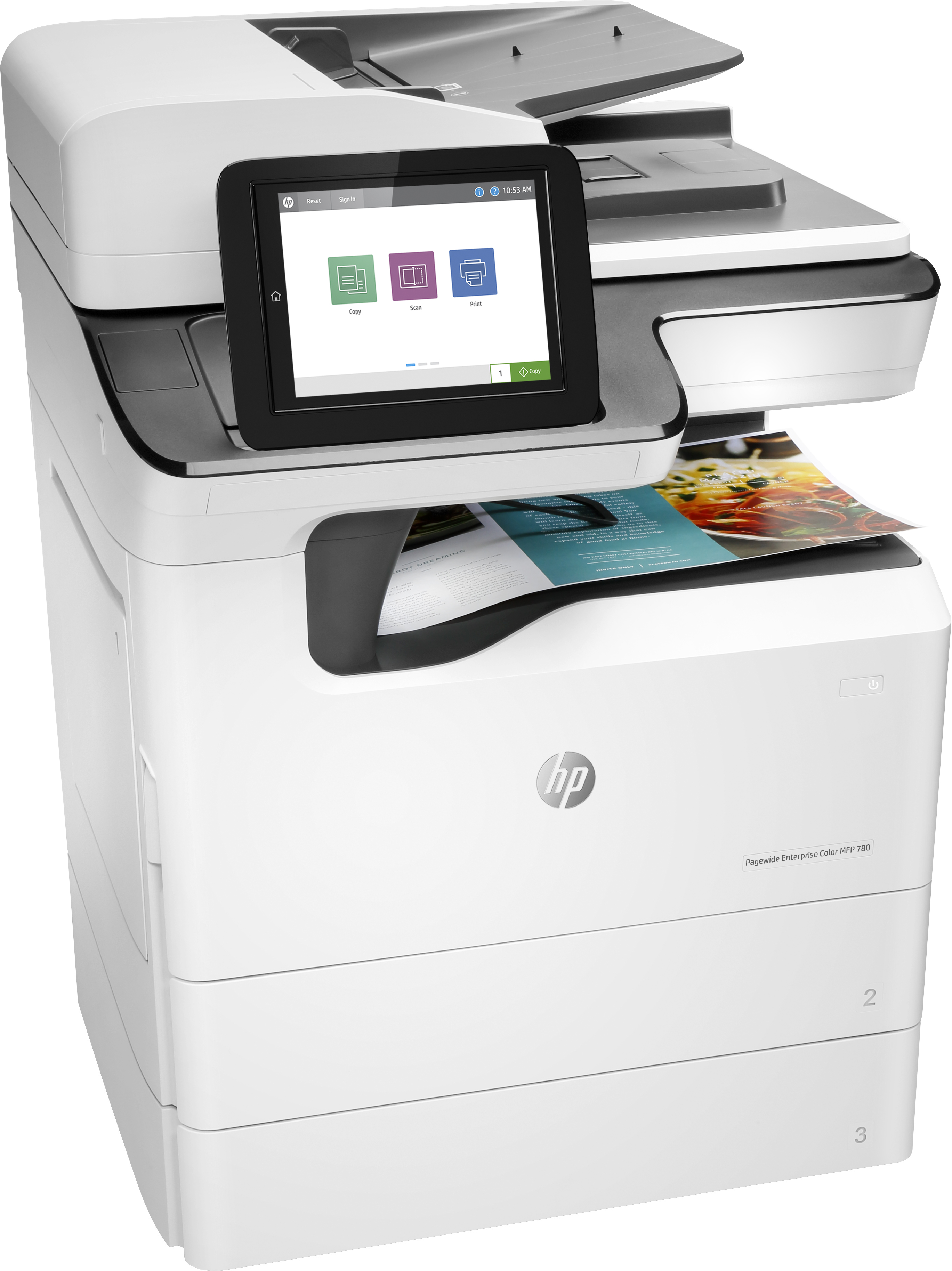 HP PageWide Enterprise Color 780dn Tintenstrahl 2400 x 1200 DPI 45 Seiten pro Minute A3