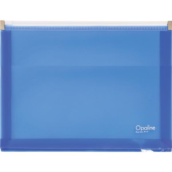 Zipové obálky Opaline A4,180 mic, 5 ks, modré