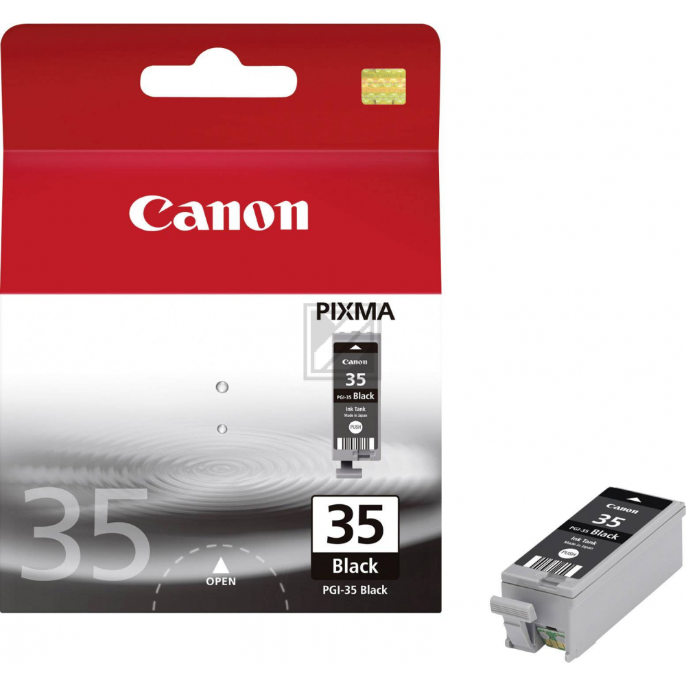 Canon Tintenpatrone schwarz (1509B001, PGI-35BK)