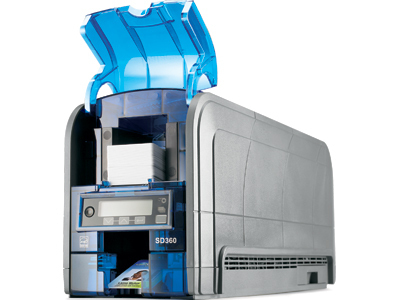 DataCard SD360 Plastikkarten-Drucker Farbstoffsublimation Farbe 300 x 300 DPI