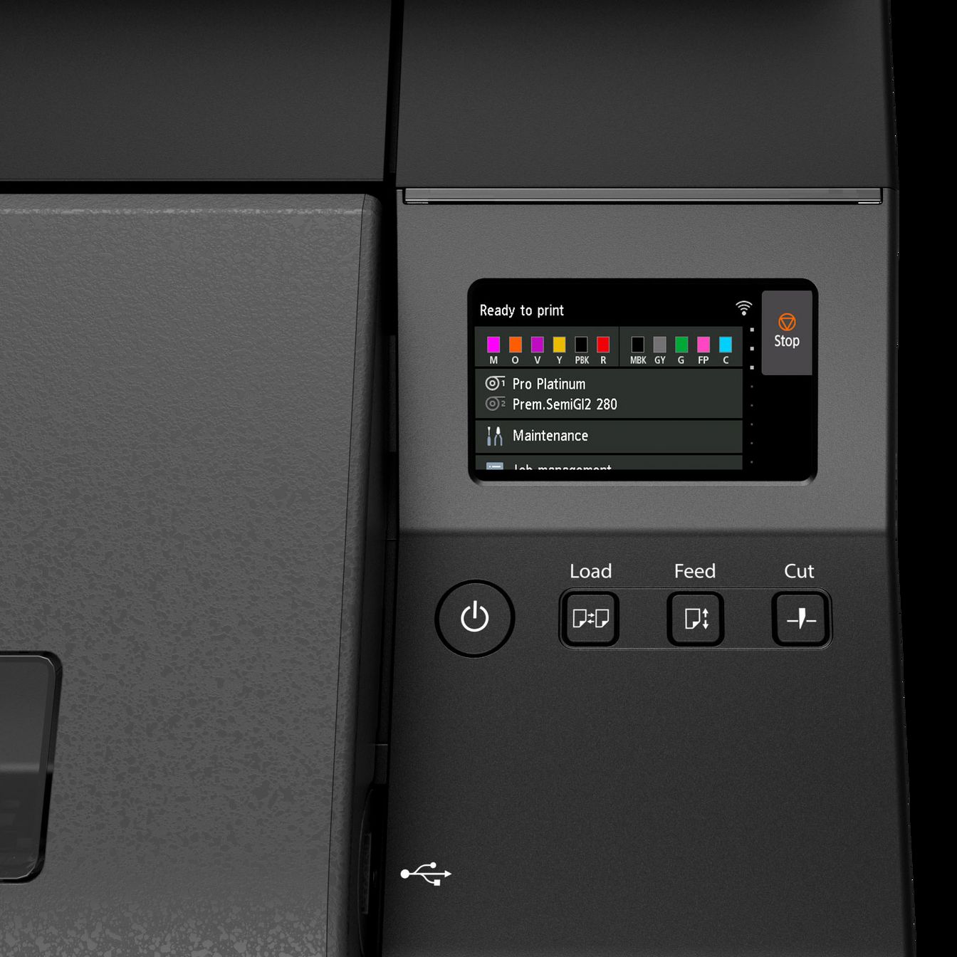 Canon imagePROGRAF GP-4000 Großformatdrucker WLAN Farbe 2400 x 1200 DPI A0 (841 x 1189 mm) Eingebauter Ethernet-Anschluss