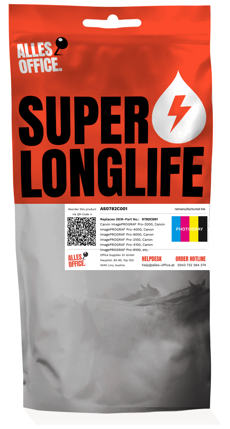 Superlonglife Canon 0782C001 / PFI-1700PGY Ink