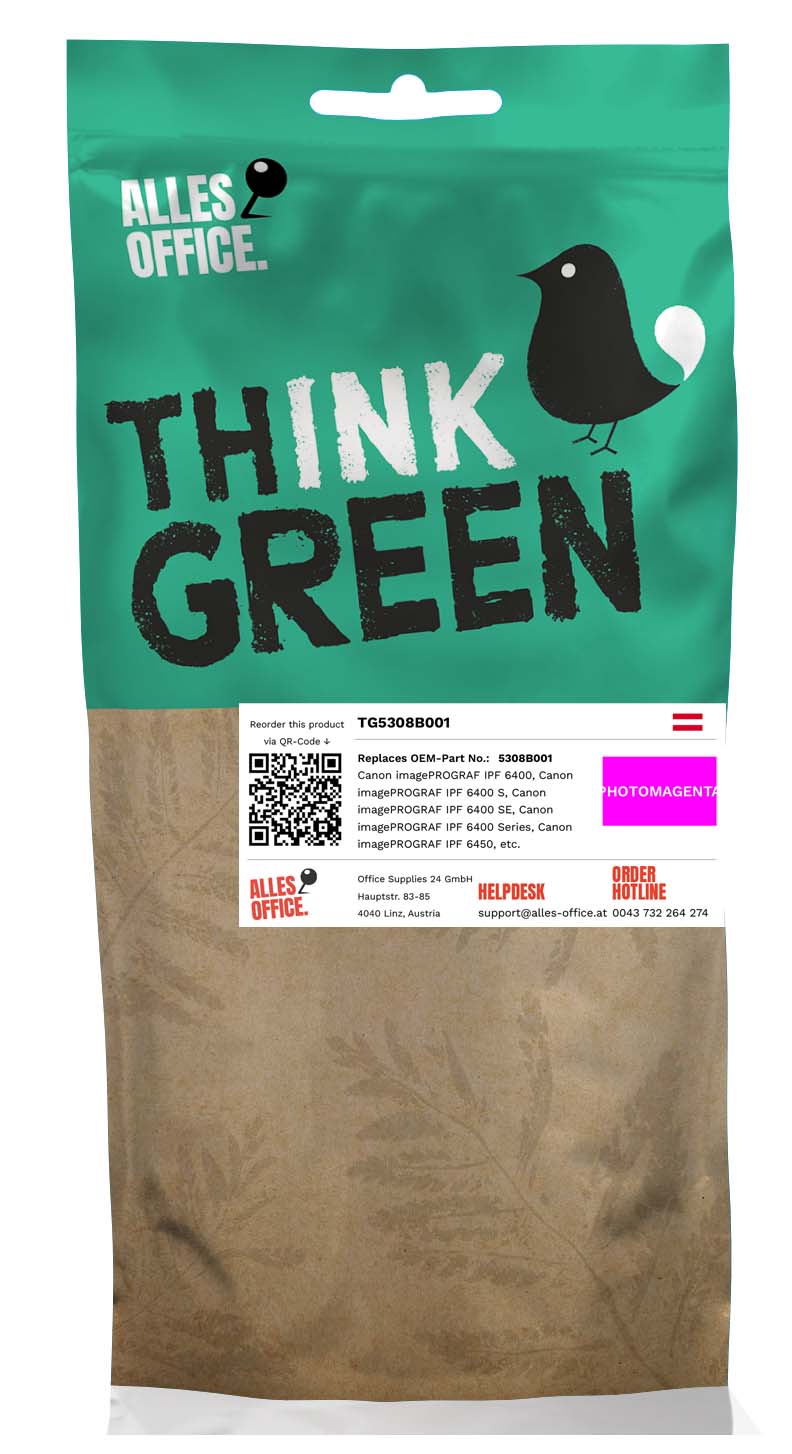 ThinkGreen Canon 5308B001 / PFI-206PM Ink purpurová fotka