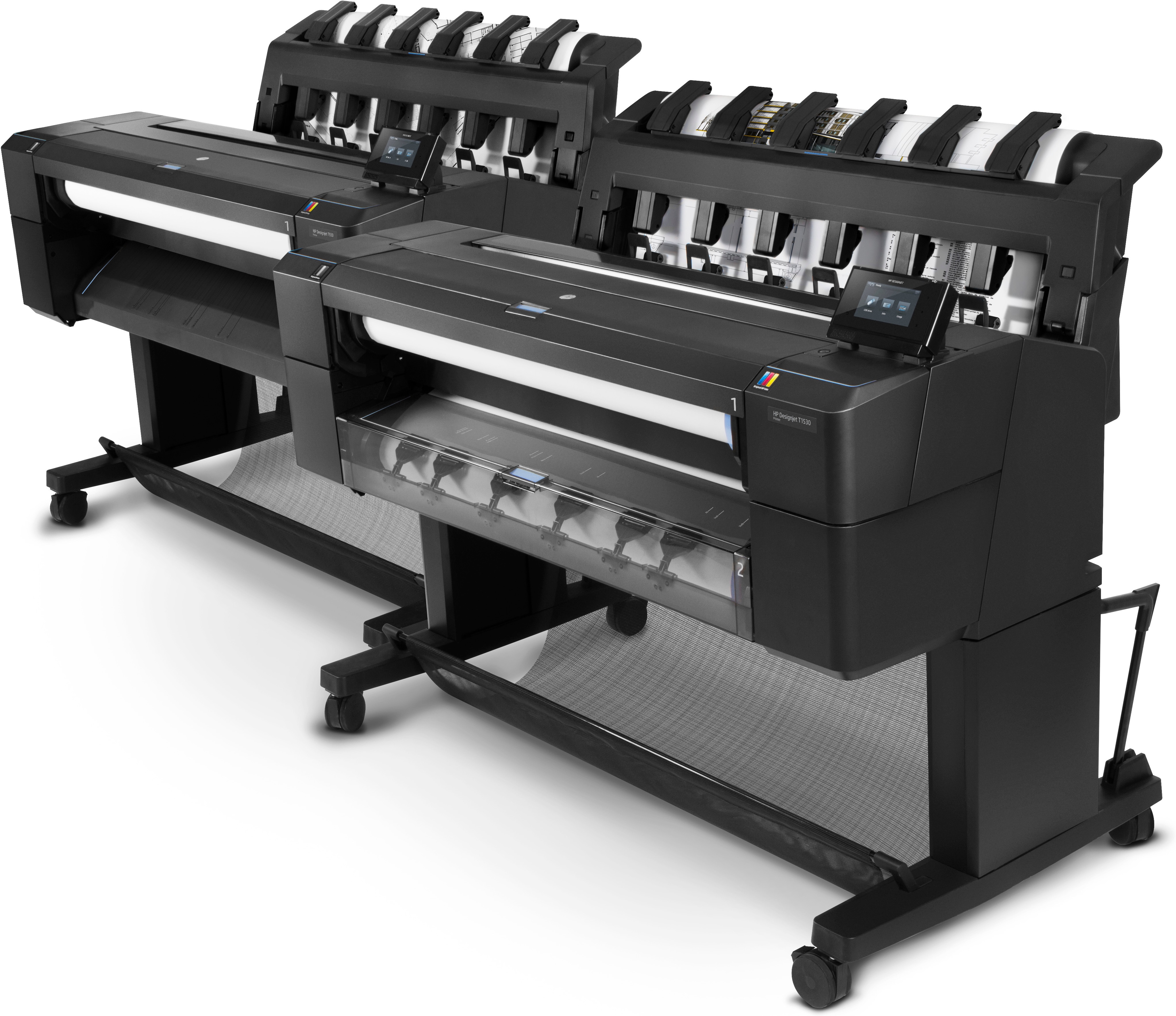 HP Designjet T1530 Großformatdrucker Thermal inkjet Farbe 2400 x 1200 DPI A0 (841 x 1189 mm) Eingebauter Ethernet-Anschluss