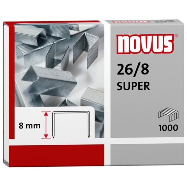 Drátky Novus, 26/8, 1000 ks