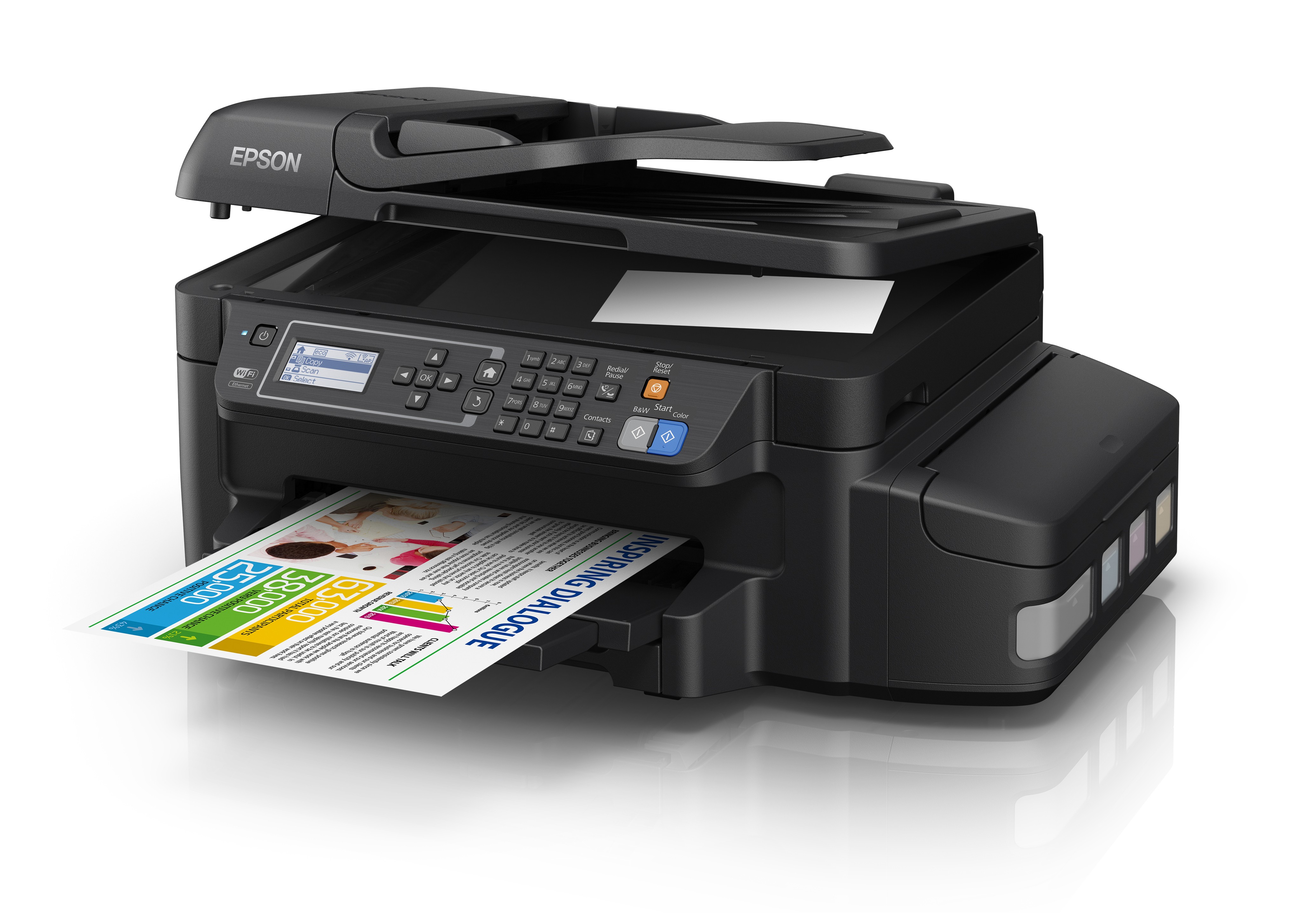 Epson EcoTank ET-4550 Tintenstrahl A4 4800 x 1200 DPI 13,7 Seiten pro Minute WLAN