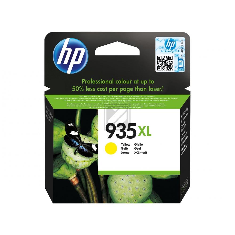 HP Tintenpatrone gelb HC (C2P26AE, 935XL)