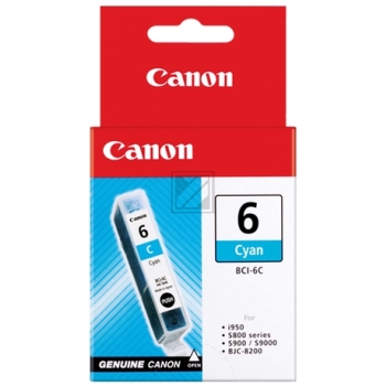 Canon Tintenpatrone cyan (4706A002, BCI-6C)