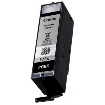 Canon Tintenpatrone photo schwarz HC (0318C001, PGI-570XLPGBK)