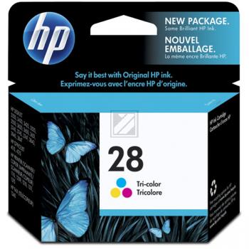 HP Tintendruckkopf cyan/magenta/gelb (C8728AE, 28)