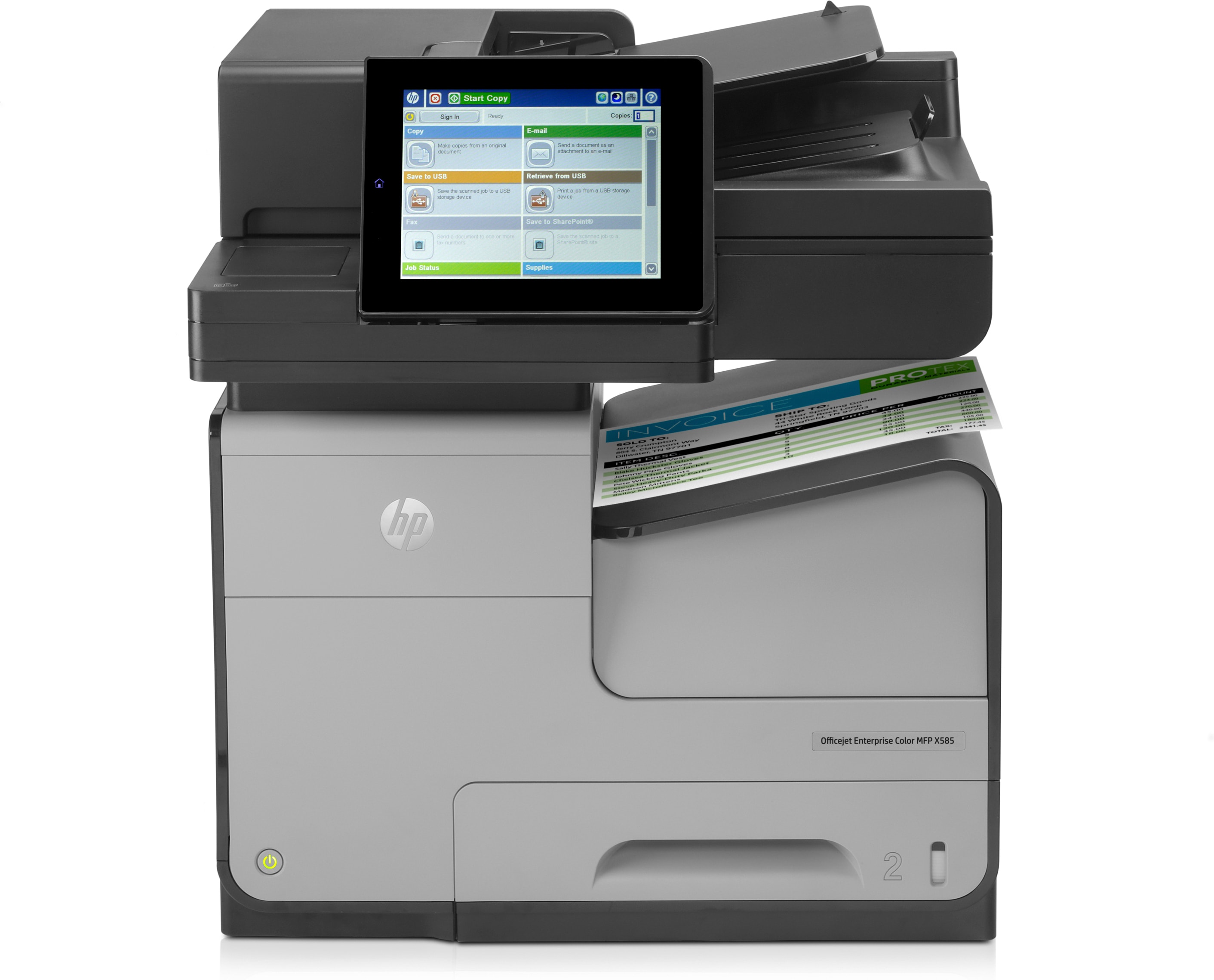 HP OfficeJet Enterprise Color-MFP X585dn HP OfficeJet Enterprise Color-MFP X585dn