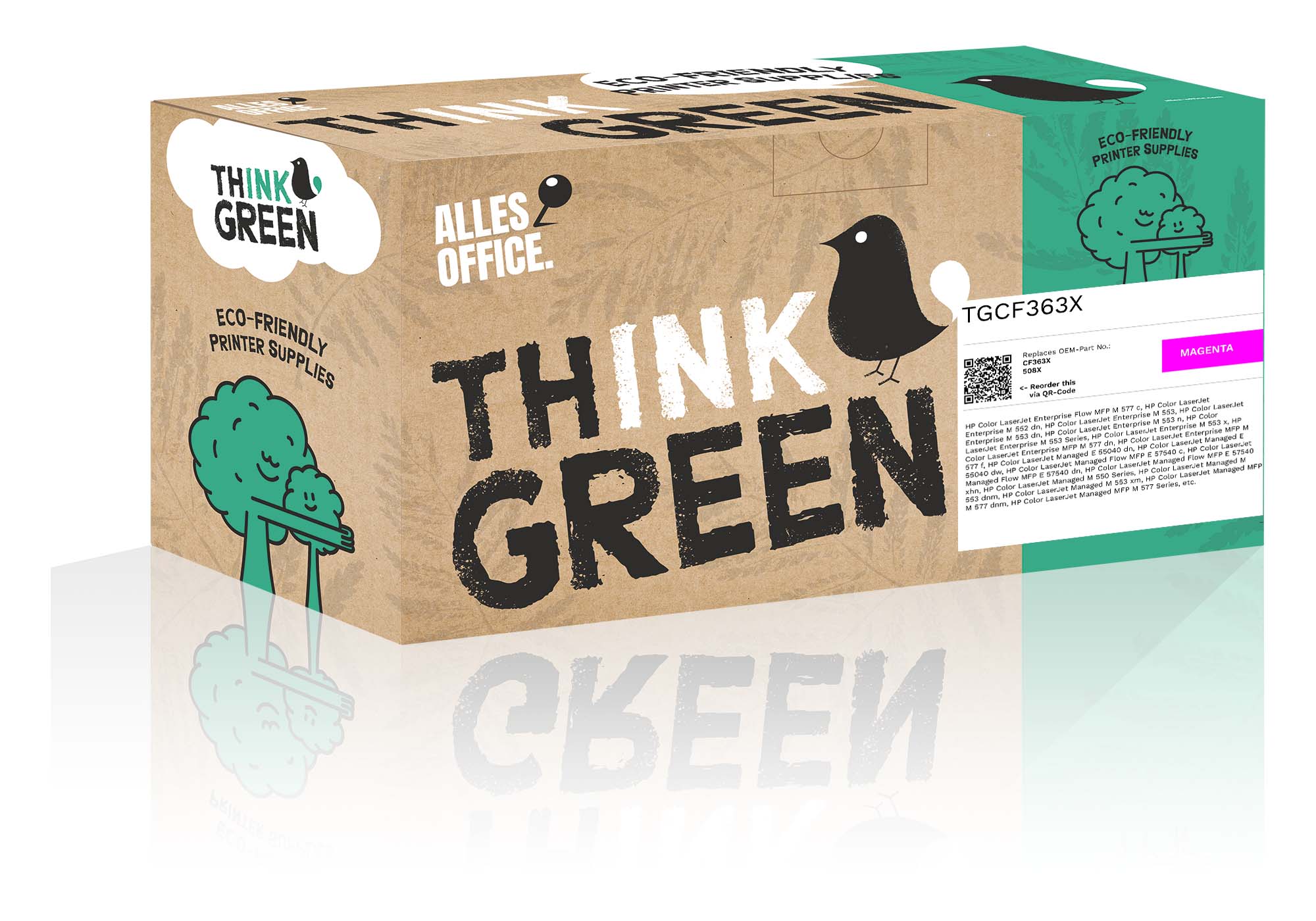 ThinkGreen HP CF363X / 508X Toner purpurová