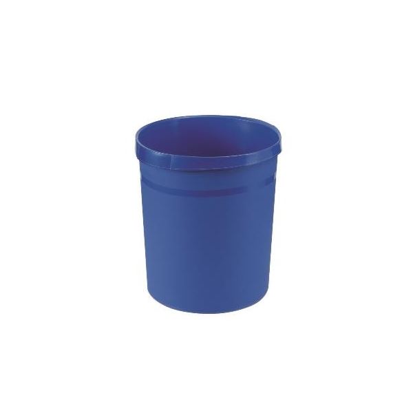 Odpadkový koš HAN, plastový, 18 l, modrý