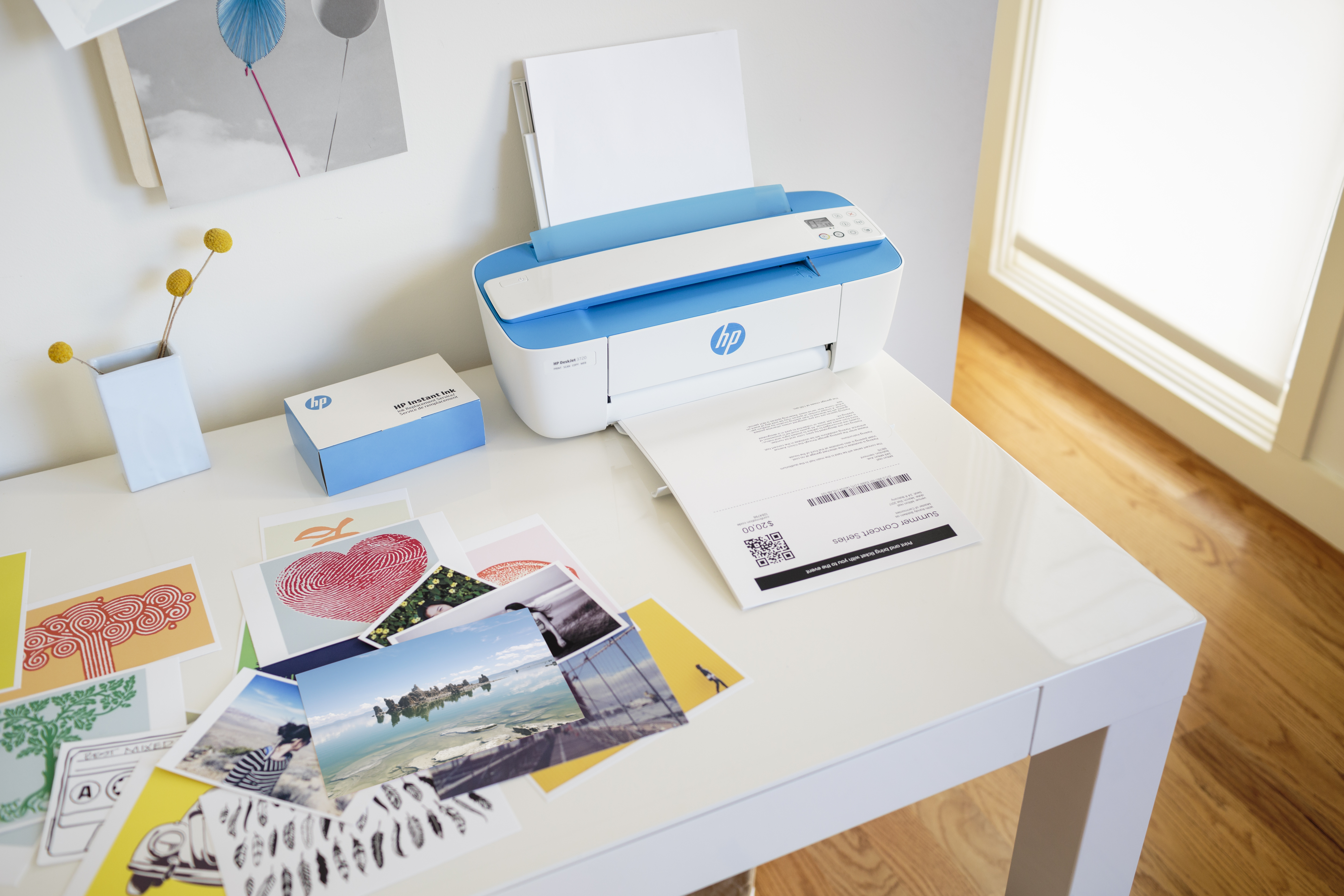 HP DeskJet 3720 Thermal Inkjet A4 4800 x 1200 DPI 8 Seiten pro Minute WLAN