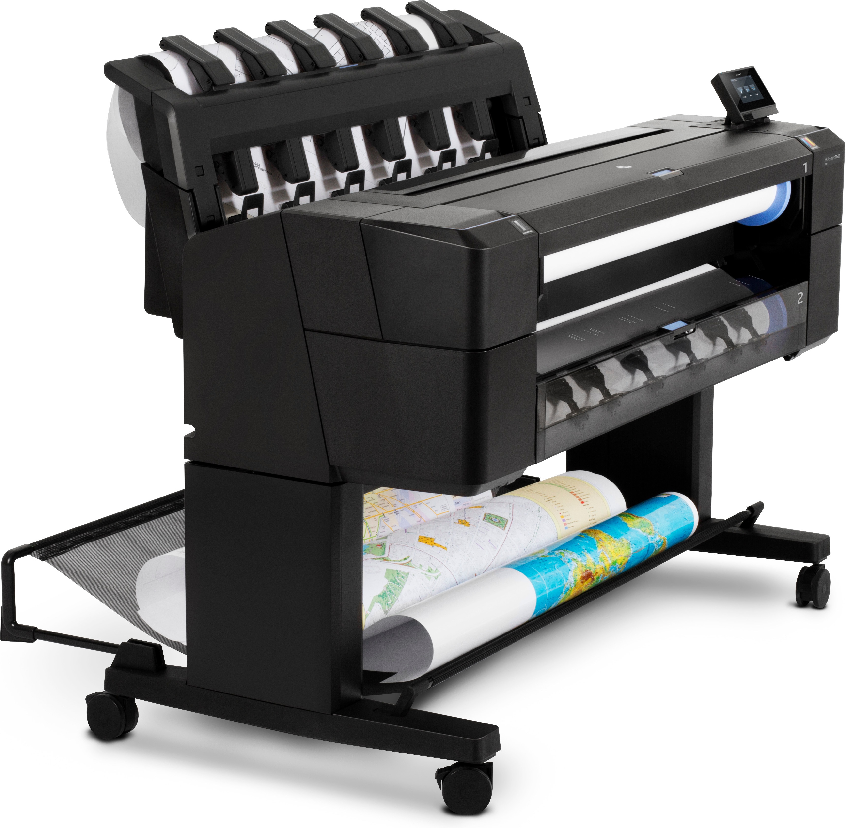 HP Designjet Impresora PostScript de 36" T1530 Großformatdrucker Thermal inkjet Farbe 2400 x 1200 DPI A0 (841 x 1189 mm) Eingebauter Ethernet-Anschluss