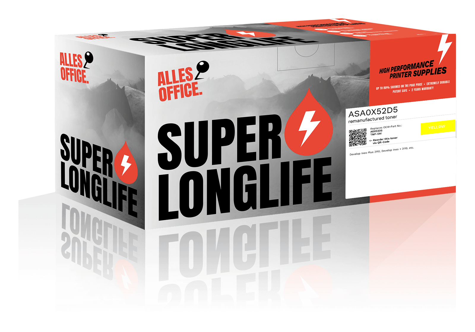 Superlonglife Develop A0X52D5 / TNP-51Y Toner žluť
