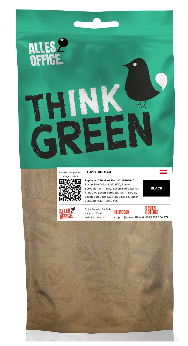 ThinkGreen Epson C13T40D140 / T40 / T40D Ink černý