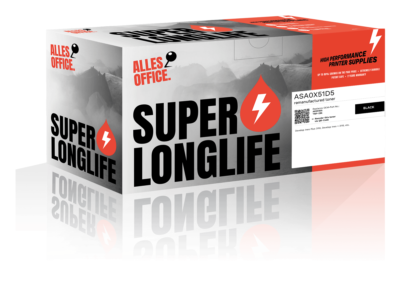 Superlonglife Develop A0X51D5 / TNP-51K Toner černý