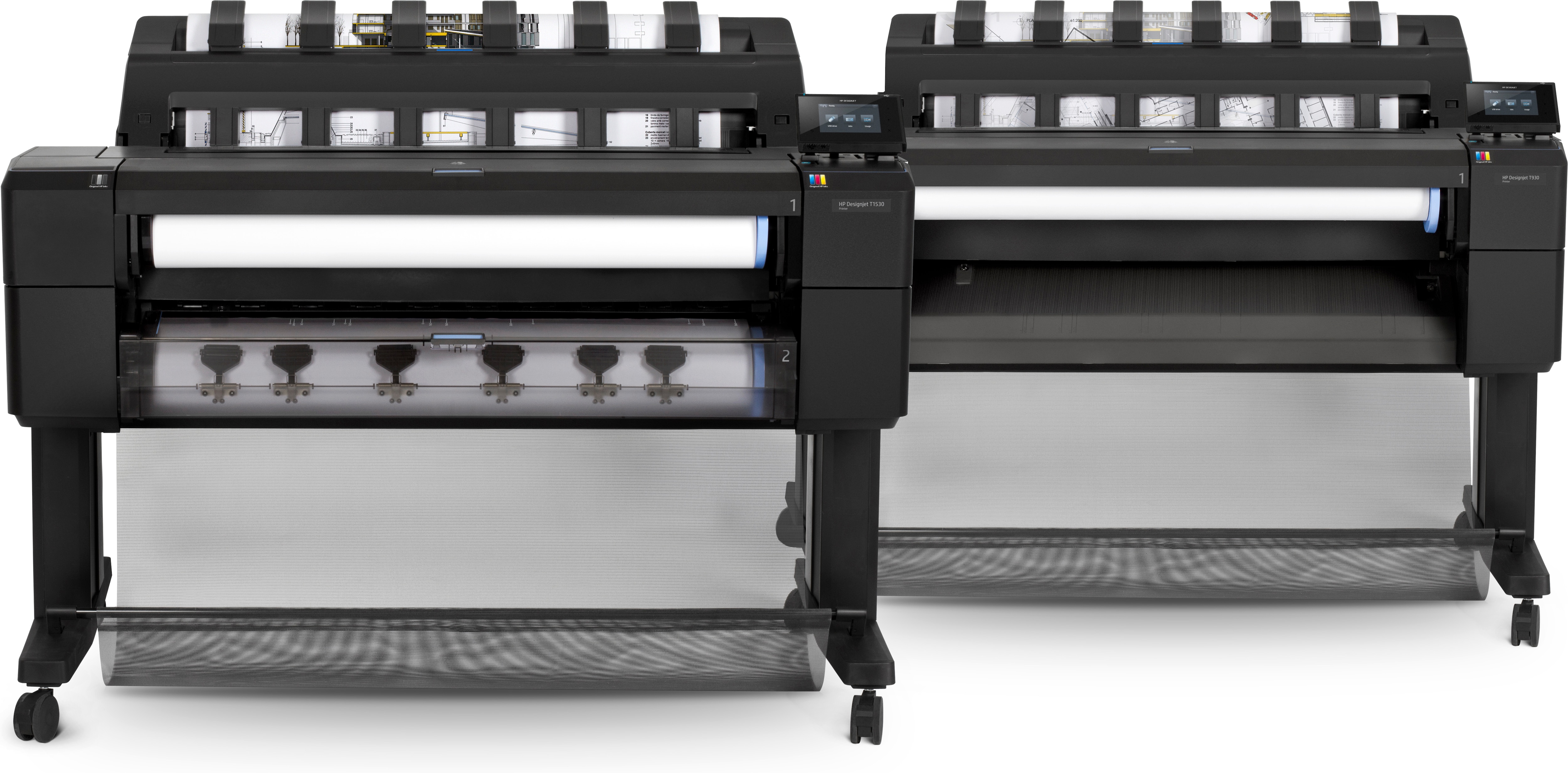 HP Designjet Impresora PostScript de 36" T1530 Großformatdrucker Thermal inkjet Farbe 2400 x 1200 DPI A0 (841 x 1189 mm) Eingebauter Ethernet-Anschluss