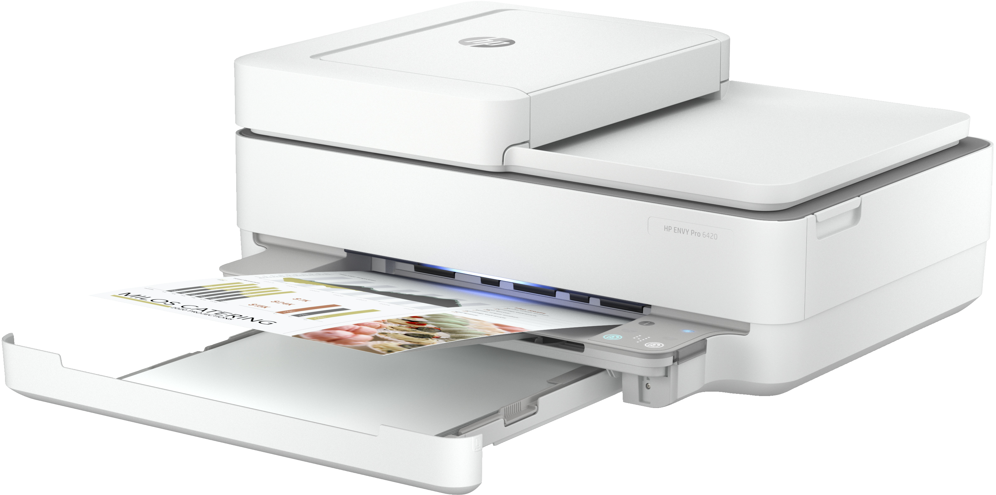 HP ENVY Pro 6420 All-in-One-Drucker, Drucken, kopieren, scannen, Wireless, mobiler Faxversand