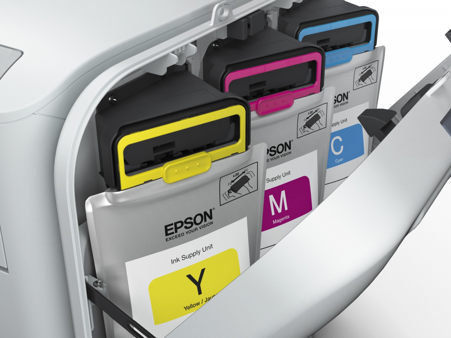 Epson WorkForce Pro WF-R5190DTW Tintenstrahldrucker Farbe 4800 x 1200 DPI A4 WLAN