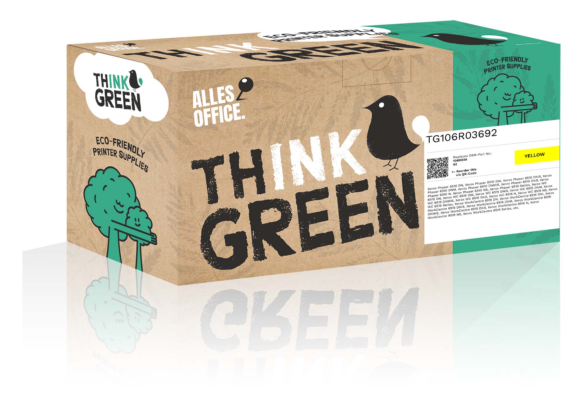 ThinkGreen replaces Xerox 106R03692 gelb