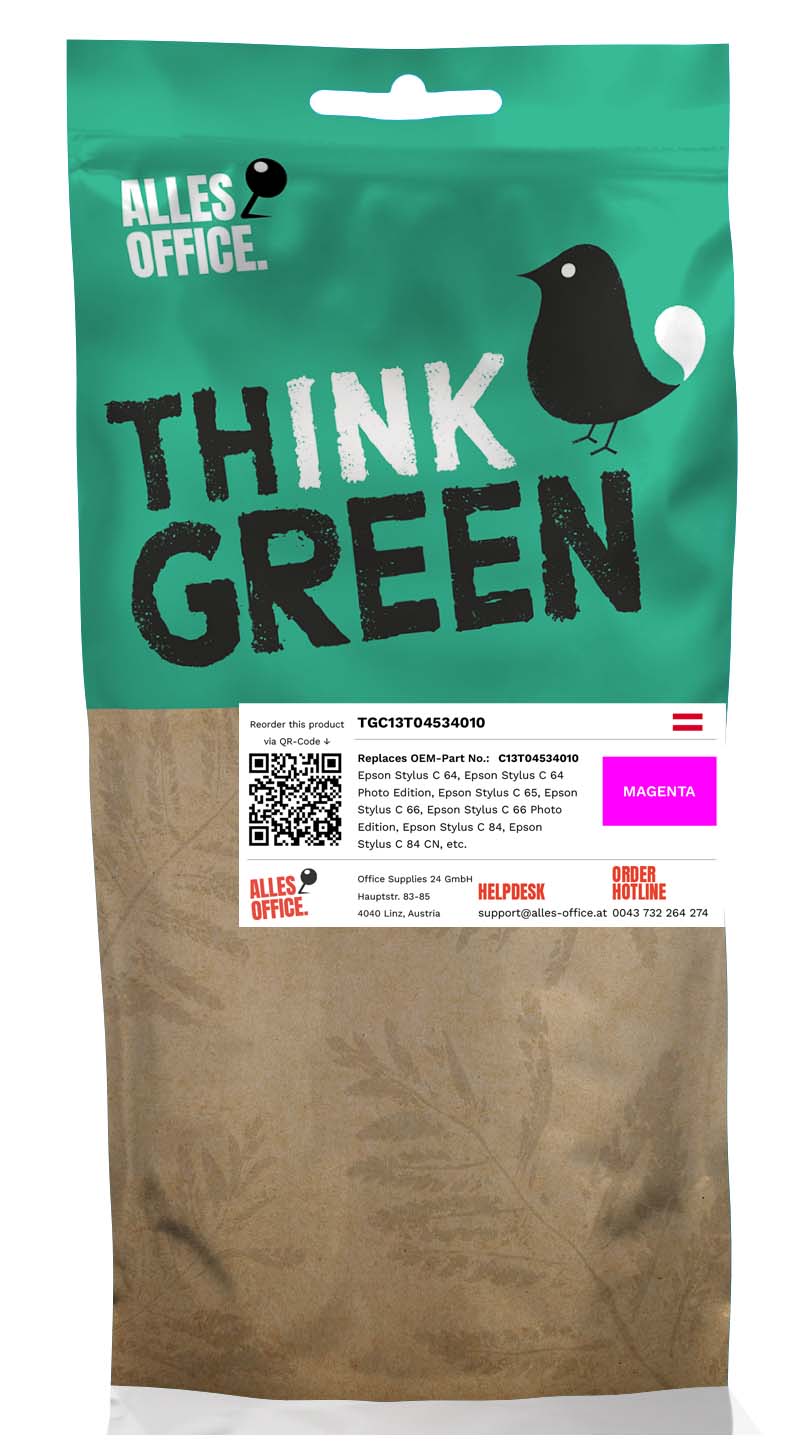 ThinkGreen Epson C13T04534010 / T0453 purpurová