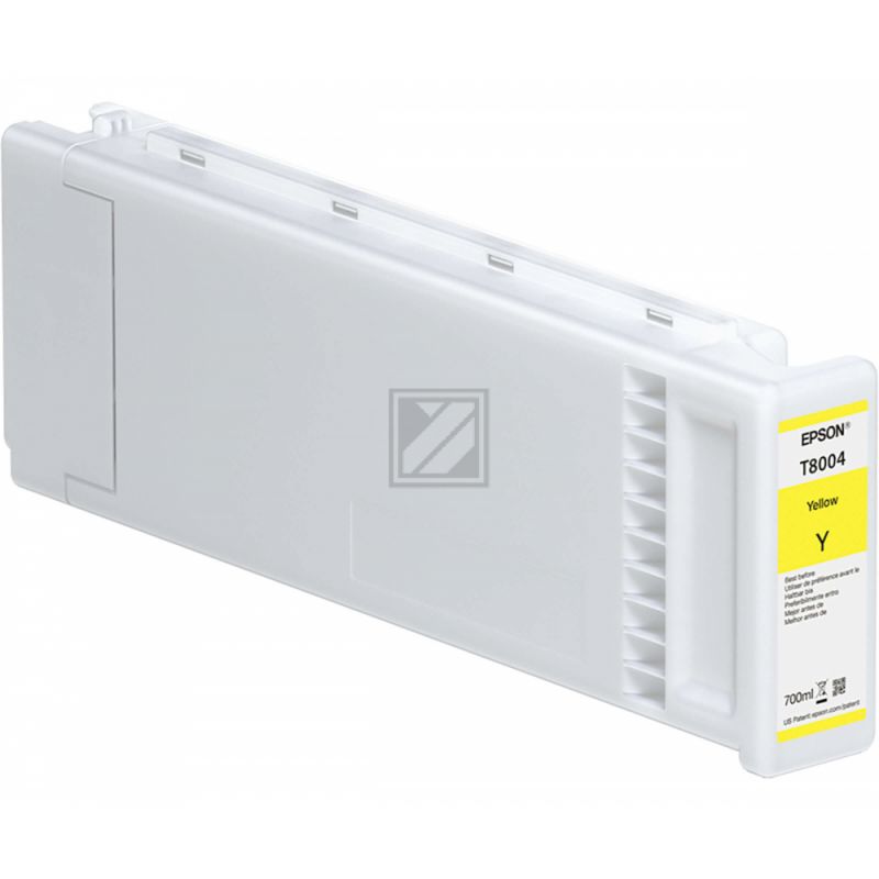Original Epson C13T800400 / T8004 Tinte gelb