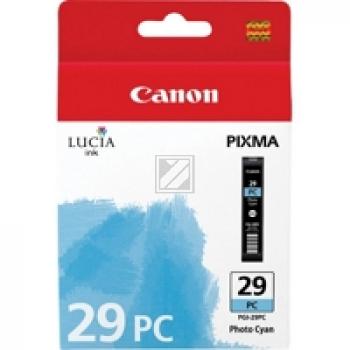 Original Canon 4876B001 / PGI-29PC Tinte cyan hell