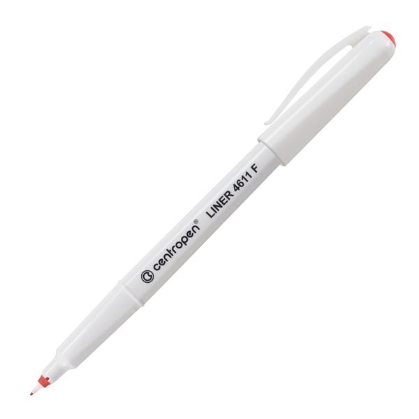 Liner Centropen 4611, červený, 10 ks