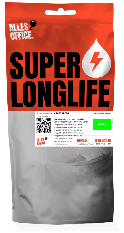 Superlonglife Canon 6628B001 / PFI-106G Ink zelený